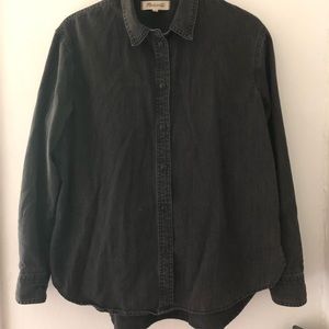 Madewell 100% cotton boyfriend button up shirt